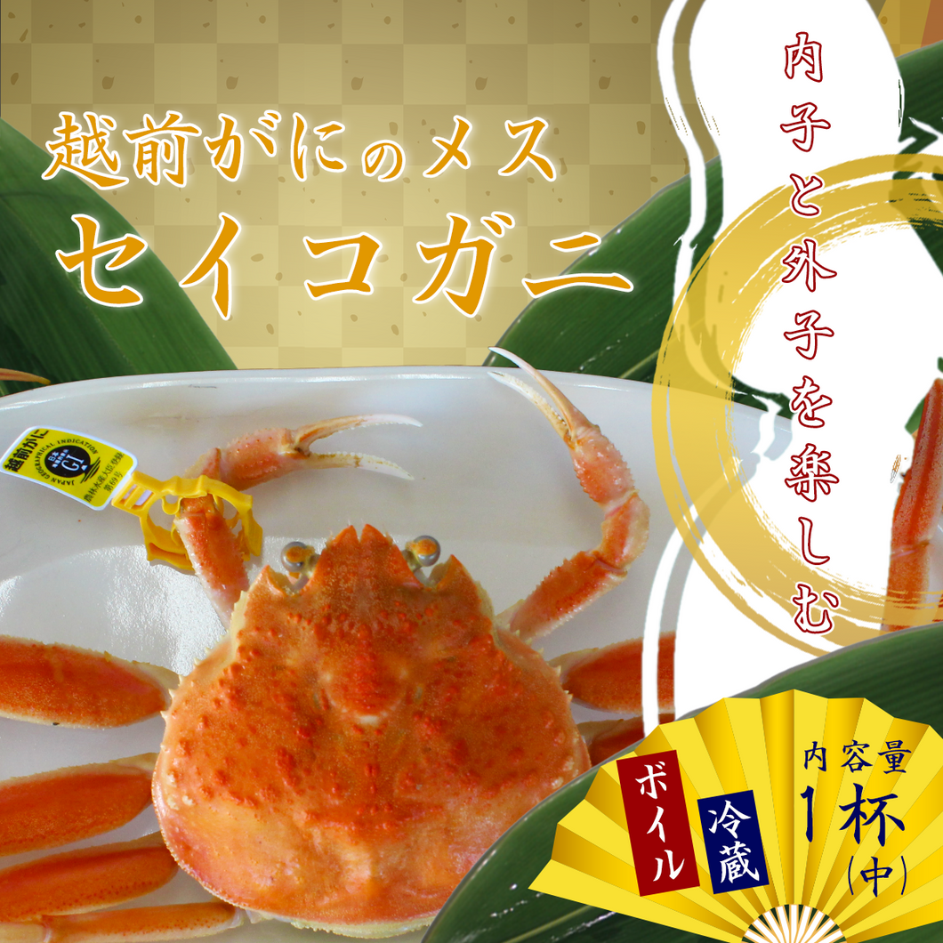 セイコガニ(全３種)